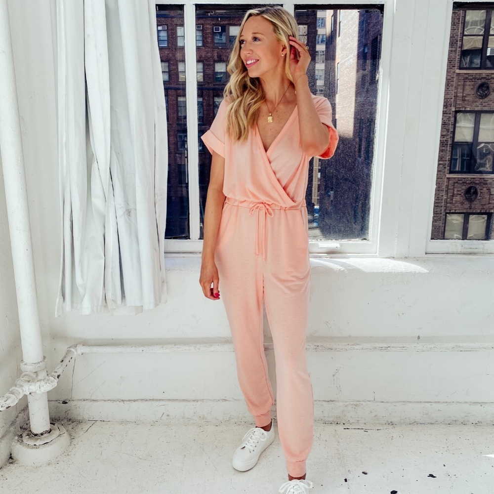 Coral Jumpsuit